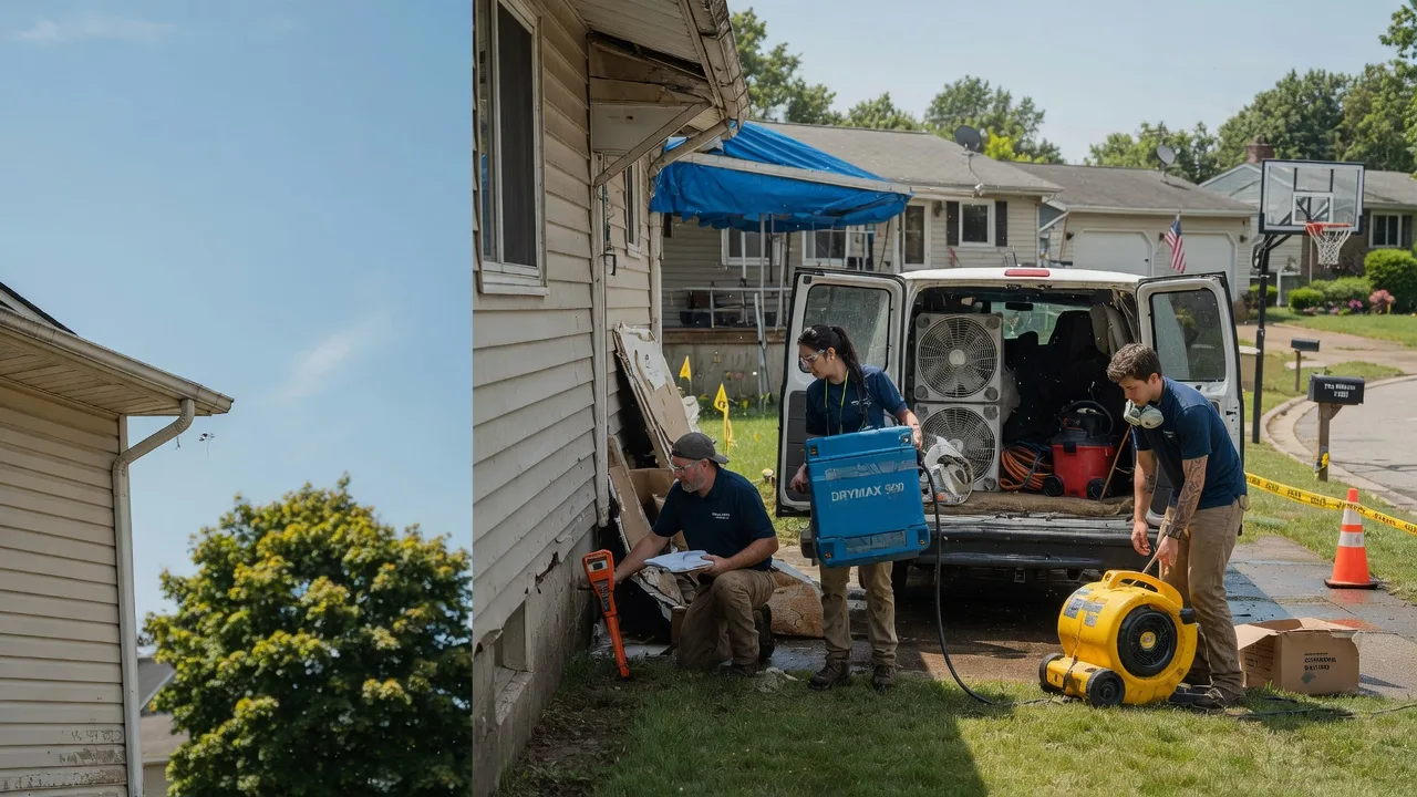 Ceiling Leak Cleanup in Bedford, PA near me